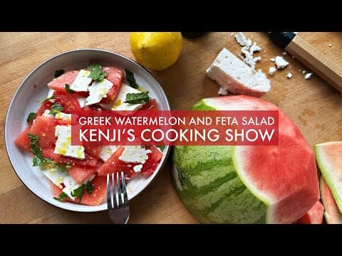 Greek Watermelon and Feta Salad