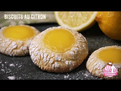 Lemon Cracked Cookies with Lemon Cream - French Dessert Lemon Cracked Cookies with Lemon Cream - Delicious French dessert with medium difficulty. Perfect recipe converted from YouTube video to PDF format.