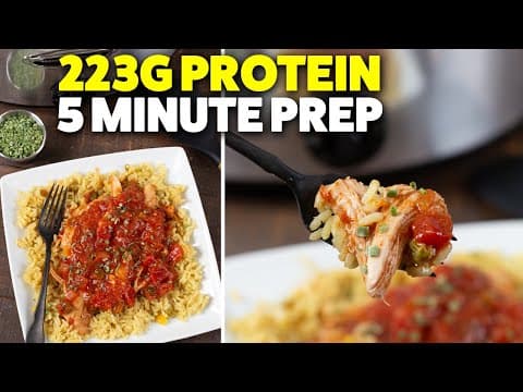 Slow Cooker Salsa Chicken