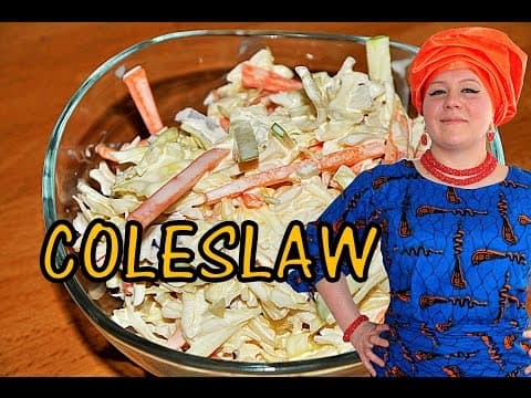 Creamy Nigerian Coleslaw (Kouloslaw)