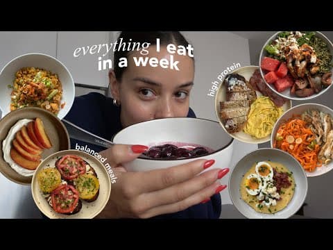what I EAT in a busy week in NYC