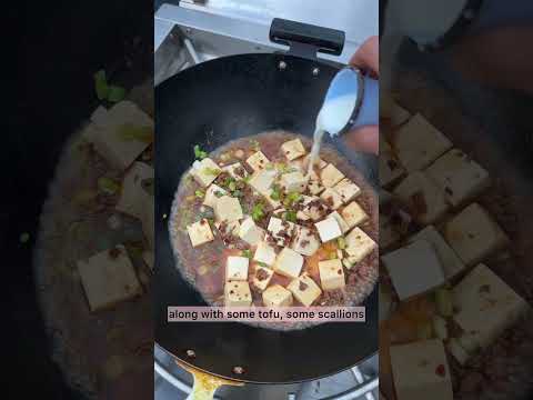 Mapo tofu is my go to weeknight dish.