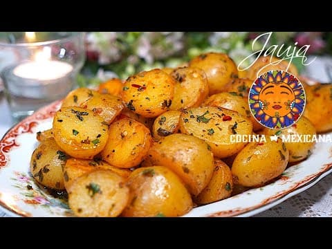 Garlic Lemon Baby Potatoes