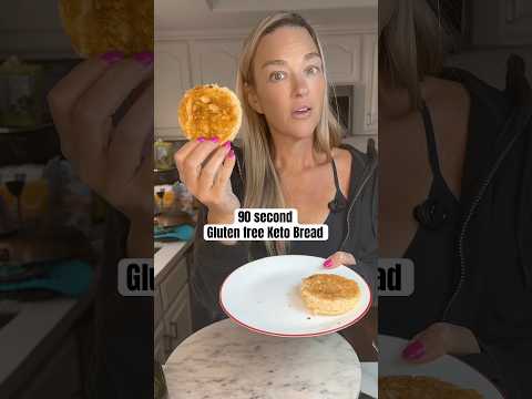 Keto bread in 90 seconds and it’s gluten and dairy free