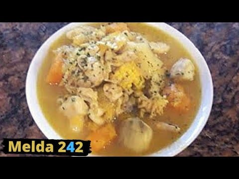 Bahamian Pumpkin Soup with Conch, Turkey Wings, and Dumplings - Bahamian Main Course Bahamian Pumpkin Soup with Conch, Turkey Wings, and Dumplings - Delicious Bahamian main course with medium difficulty. Perfect recipe converted from YouTube video to PDF format.