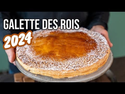 King cake with orange blossom water, honey and almonds - French Dessert King cake with orange blossom water, honey and almonds - Delicious French dessert with easy difficulty. Perfect recipe converted from YouTube video to PDF format.