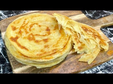 La recette des meloui pas à pas 👩🏻🍳 avec technique de pétrissage simplifiée pour débutants