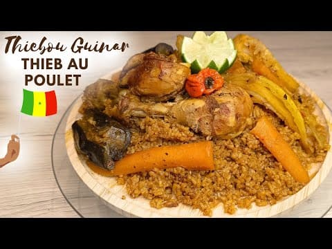 Tbu Ginard sénégalais au poulet et riz - Sénégalaise Main Course Tbu Ginard sénégalais au poulet et riz - Delicious Sénégalaise main course with medium difficulty. Perfect recipe converted from YouTube video to PDF format.