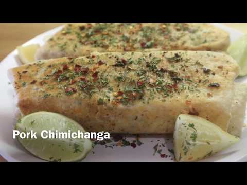 Pork Chimichangas