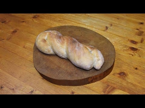 Streptikios Artos (Ancient Greek Twisted Bread)