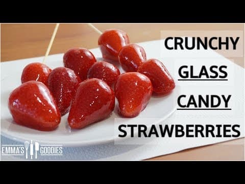 Tanghulu Recipe 冰糖葫蘆 - CANDIED STRAWBERRIES ( How To Make Tanghulu Without Corn Syrup )
