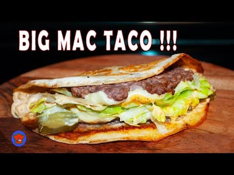 🍔 The Incredible BIG MAC TACO - If you like Big Macs YOU WILL LOVE THESE