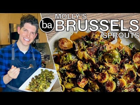 I Tested Molly Baz's Roasted Brussels Sprouts with Warm Honey Glaze: Bon Appétit Recipe Review