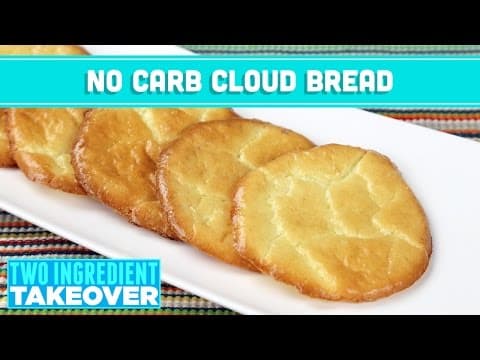 NO Carb Cloud Bread! 3 Ingredient Takeover - Mind Over Munch
