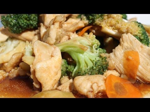 Stir-Fry Chicken with Broccoli - Chinese Main Course Stir-Fry Chicken with Broccoli - Delicious Chinese main course with easy difficulty. Perfect recipe converted from YouTube video to PDF format.