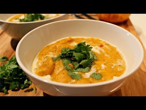 Butternut Squash Soup with Coconut Milk Recipe