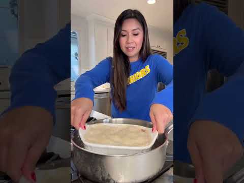 Trying The Viral Dumpling Lasagna