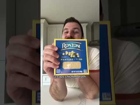 It’s time for Pastina! This is super easy to make and always hits the spot on a cold fall day!