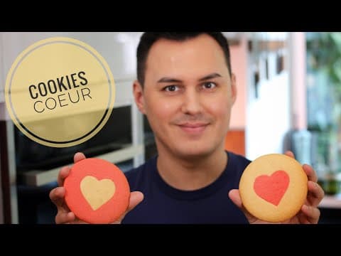 Cookies cœur bicolores pour la Saint‑Valentin - Française Dessert Cookies cœur bicolores pour la Saint‑Valentin - Delicious Française dessert with easy difficulty. Perfect recipe converted from YouTube video to PDF format.