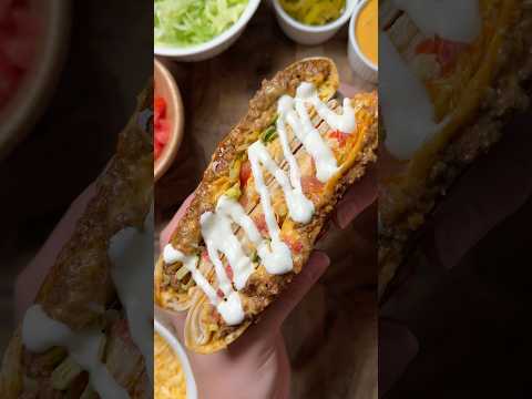 When you crave a taco just make a Crunchwrap supreme