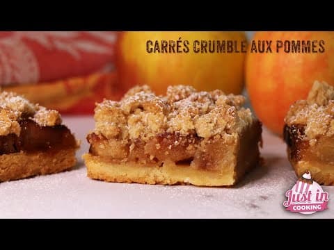 Apple Crumble Squares - French Dessert Apple Crumble Squares - Delicious French dessert with medium difficulty. Perfect recipe converted from YouTube video to PDF format.