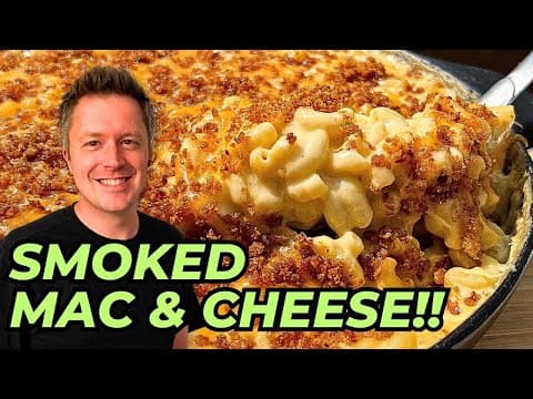 AWESOME Smoked Mac and Cheese!!!
