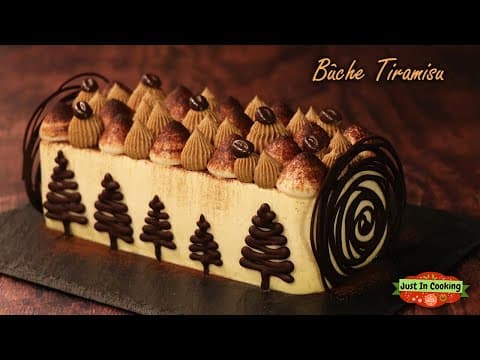 Tiramisu Yule Log (Bûche de Noël) - French Dessert Tiramisu Yule Log (Bûche de Noël) - Delicious French dessert with medium difficulty. Perfect recipe converted from YouTube video to PDF format.