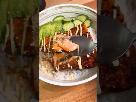 Miso Salmon Bowl - easy weeknight dinner!