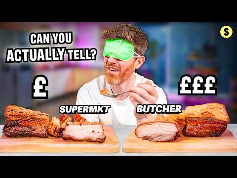 Supermarket vs Butcher: Chef Blind Taste Test