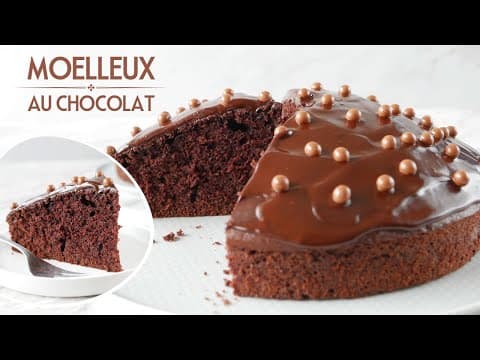 Chocolate Moist Cake with Ganache and Chocolate Beads - French Dessert Chocolate Moist Cake with Ganache and Chocolate Beads - Delicious French dessert with easy difficulty. Perfect recipe converted from YouTube video to PDF format.