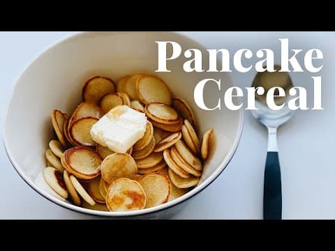 How to Make Pancake Cereal