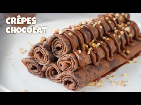 All-Chocolate Crepes - French Dessert All-Chocolate Crepes - Delicious French dessert with medium difficulty. Perfect recipe converted from YouTube video to PDF format.