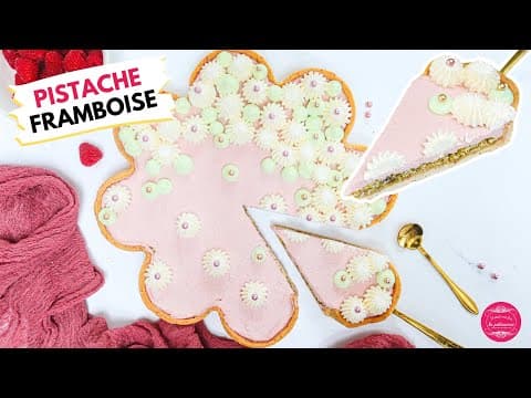 Tarte framboise‑pistache pour la fête des mères - Française Dessert Tarte framboise‑pistache pour la fête des mères - Delicious Française dessert with medium difficulty. Perfect recipe converted from YouTube video to PDF format.