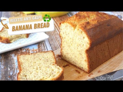 Pain à la banane moelleux - International Snack Pain à la banane moelleux - Delicious International snack with easy difficulty. Perfect recipe converted from YouTube video to PDF format.