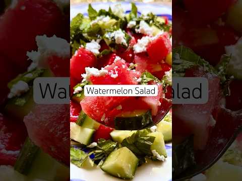 Watermelon Salad Recipe!