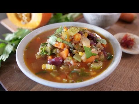 Mexican Meal Soup with Red Beans and Pearl Barley - Mexican Main Course Mexican Meal Soup with Red Beans and Pearl Barley - Delicious Mexican main course with easy difficulty. Perfect recipe converted from YouTube video to PDF format.