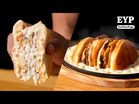 We Tried To Re-Create The Viral Japanese Cheeseburger