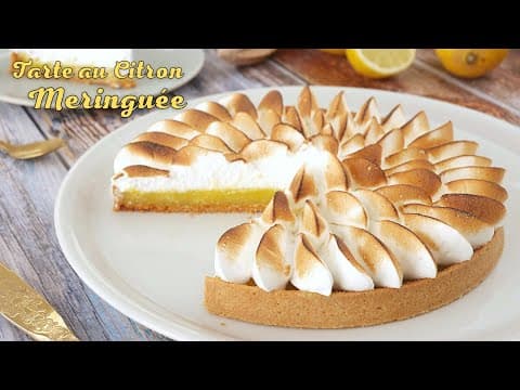Tarte au citron meringuée - French Dessert Tarte au citron meringuée - Delicious French dessert with medium difficulty. Perfect recipe converted from YouTube video to PDF format.