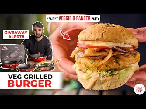 VEG Grilled Burger Recipe