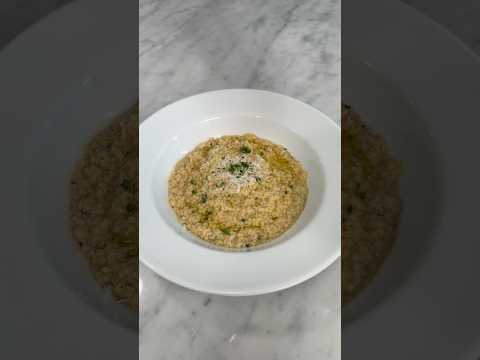 Lemon Parmesan Pastina 🍋 Recipe is in the description.