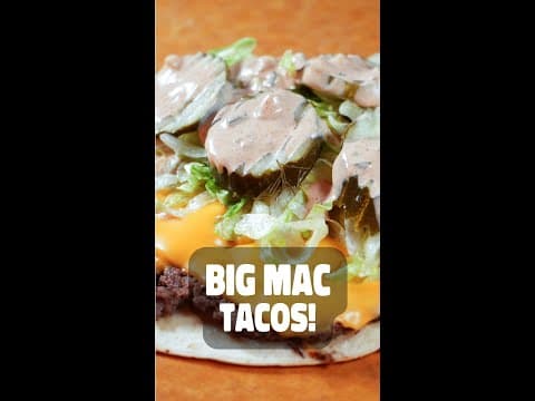Taking a Big Mac and Making it a Taco! 😱🔥