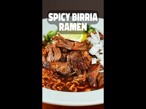 This Spicy Birria Ramen Is Addicting…
