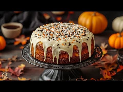 Halloween Cake with Butternut and Cream Cheese Frosting - French Dessert Halloween Cake with Butternut and Cream Cheese Frosting - Delicious French dessert with medium difficulty. Perfect recipe converted from YouTube video to PDF format.