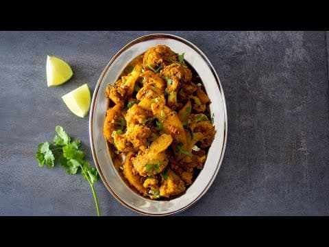 Aloo Gobi (Spiced cauliflower and potatoes)