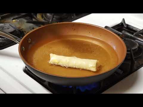 How to Shallow Fry - Lumpia, Eggrolls, Chimichangas - Cooking Techniques