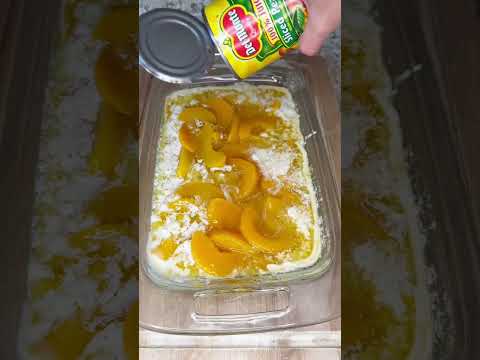 Southern Style Peach Cobbler