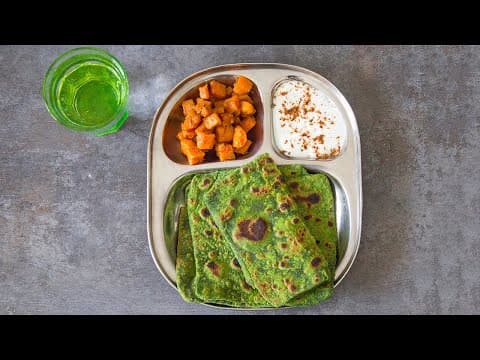 Indian Spinach Paratha (parota) - Indian Main Course Indian Spinach Paratha (parota) - Delicious Indian main course with medium difficulty. Perfect recipe converted from YouTube video to PDF format.