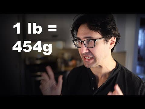 My problem with metric recipes