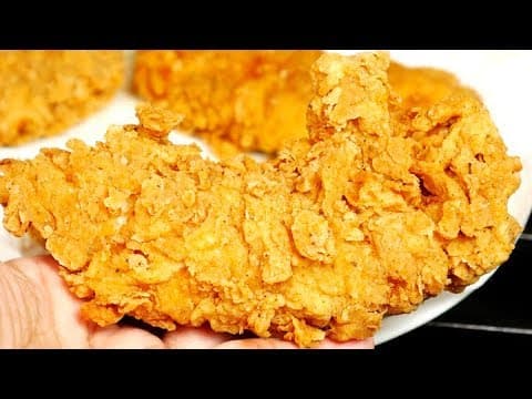 Extra Crispy Chicken Tenders Recipe