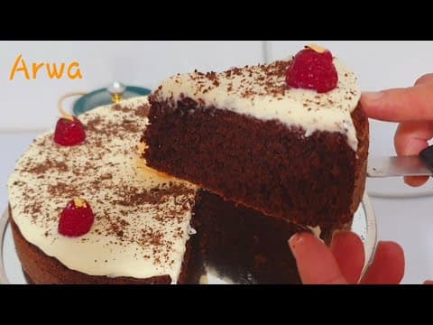 Dark Chocolate Cake with White Chocolate and Mascarpone Frosting - French Dessert Dark Chocolate Cake with White Chocolate and Mascarpone Frosting - Delicious French dessert with medium difficulty. Perfect recipe converted from YouTube video to PDF format.